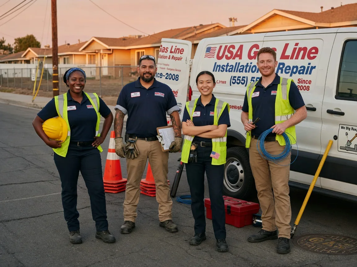 Gas Line Installation company in Reads Landing, MN